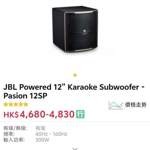 JBL Pasion 12sp
