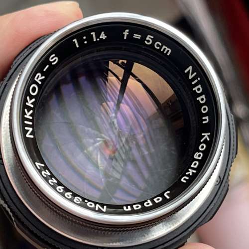 NIKKOR-S 5cm f/1.4 旁軸鏡頭 黑鎳銅版