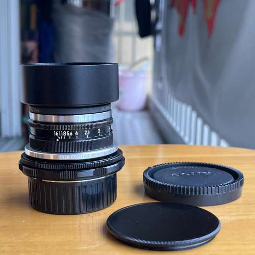 NIKKOR-S 5cm f/1.4 旁軸鏡頭 黑鎳銅版