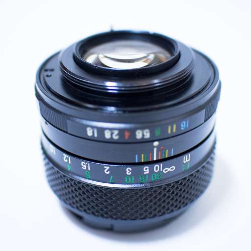 (M42) Fujica EBC Fujinon 55mm F1.8 銳利標準鏡 合 Sony A7 EOS Fuji FX