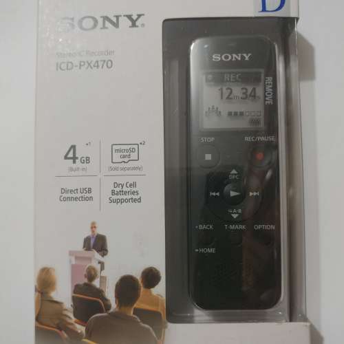 全新未用過 Sony mp3 錄音筆