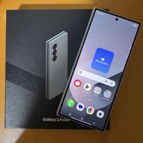 全網最平🔥Samsung galaxy fold 6 12+512美版單卡+esim銀色可換iphone或ipad