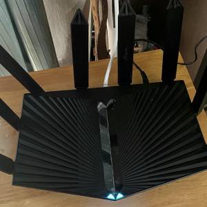 TP-Link Archer AX90 AX6600 2.5G WAN 三頻 Wi-Fi 6 路由器 代友清屋出售 HK$198.00