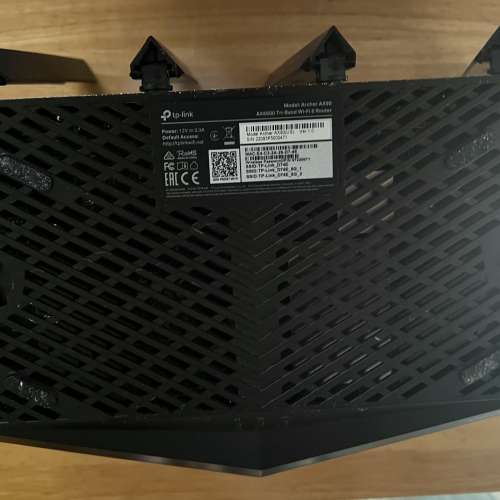 TP-Link Archer AX90 AX6600 2.5G WAN 三頻 Wi-Fi 6 路由器 代友清屋出售 HK$198.00