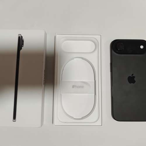 保養到十月,完美無花,行貨黑色iphone air 512gb 雙sim雙待 dual open line, 全套有...