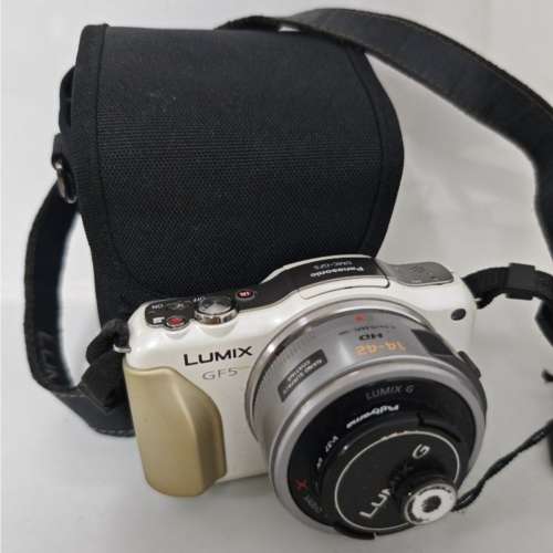 二手 Panasonic Lumix digi camera GF 5 可換鏡頭相機14-42mm 連新充電器2粒原廠1副...