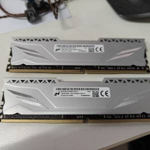鎂光 32GB (2 x 16GB) DDR4 DRAM 3200MHz