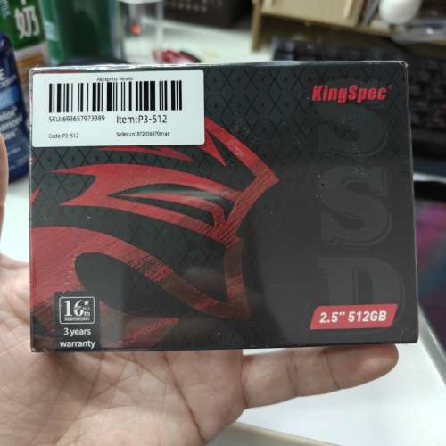 KINGSPEC P3 - 512GB SSD SATA