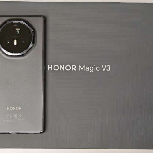 HONOR Magic V3，12GB/512GB/黑色，港行有保至10月