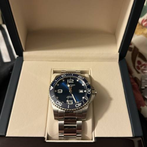 Longines 康卡斯41 mm 藍水鬼