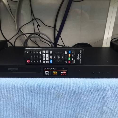 LG UBK-90 4K HDR UHD 藍光机(機身有90%新100%全正常,靚仔小用)
