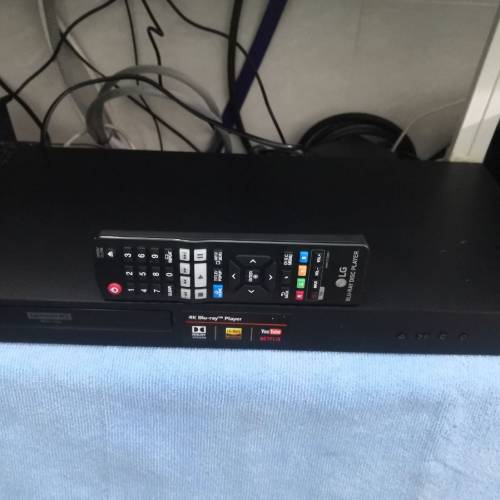 LG UBK-90 4K HDR UHD 藍光机(機身有90%新100%全正常,靚仔小用)
