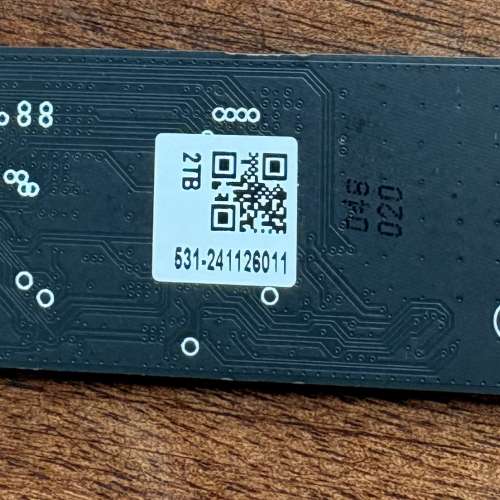 PCIe 5.0 NVMe SSD - MCQUEST RAPTOR 2TB  拆機99新