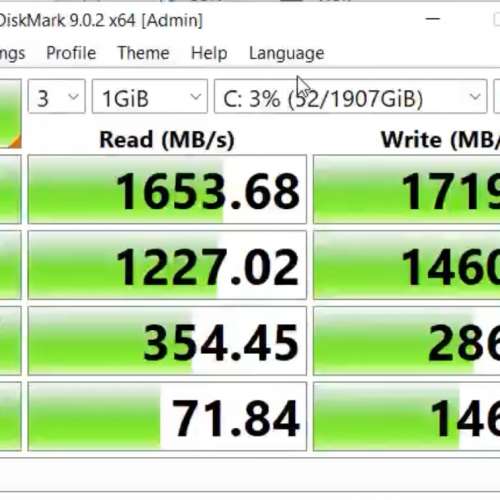 PCIe 5.0 NVMe SSD - MCQUEST RAPTOR 2TB  拆機99新