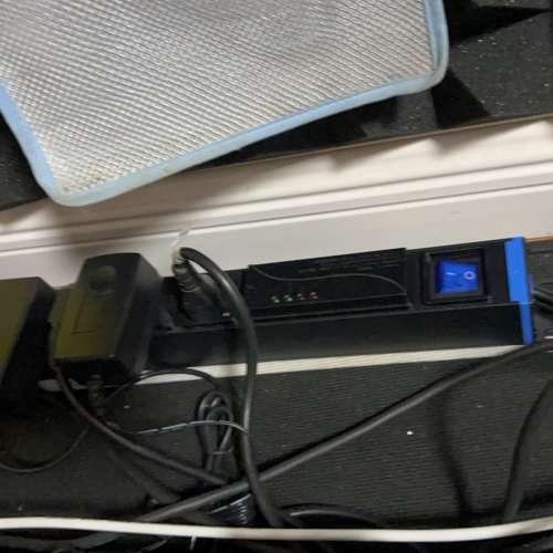 DEMU PDU 3級濾波電源濾波器拖把 英式插防雷防漏電 電源淨化器排插