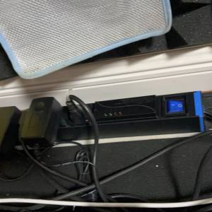 DEMU PDU 3級濾波電源濾波器拖把 英式插防雷防漏電 電源淨化器排插