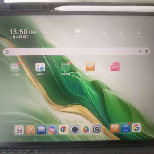 Honor Magicpad 3 13.3 港行 有單保養2026-8 白色 跟原裝筆+keyboard