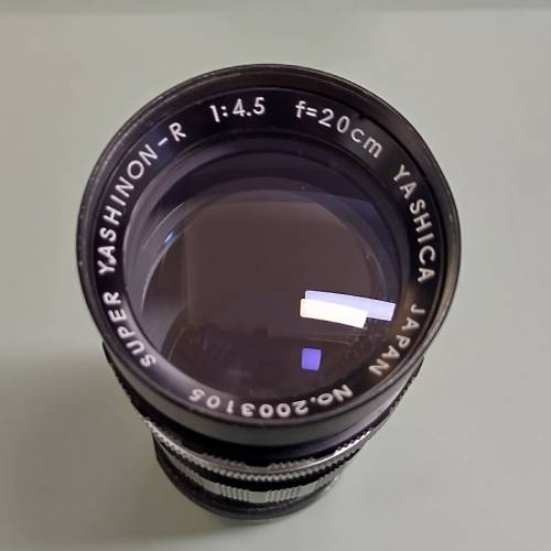 Yashica Super Yashinon-R 20cm f4.5,