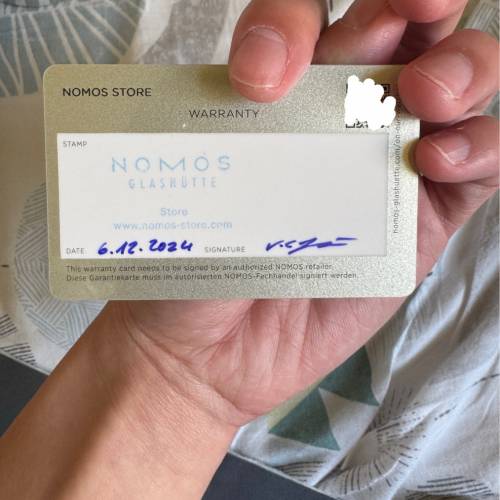 NOMOS Campus 36 上鏈手錶