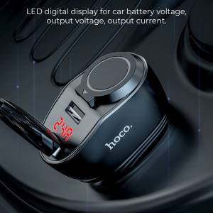 Thunder power 96 Watt car charger (REAL-TIME Monitoring Car Voltage)