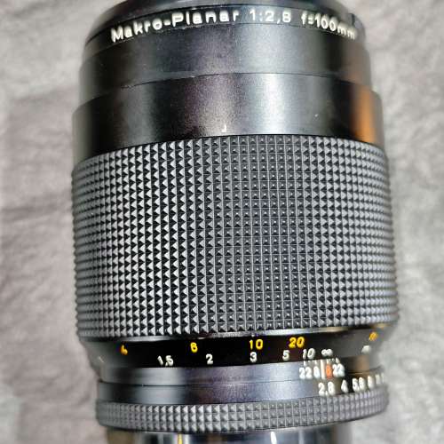 Contax 康泰時 100/2.8 MAKRO Planar T* AEG Germany for CY 微距 100mm 100 90%-95...