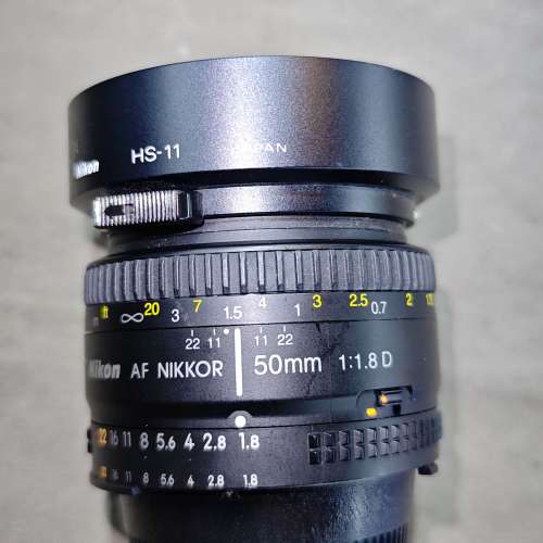 Nikon 50/1.8 AF D 尼康 50mm 50 功能正常 90%-95%new