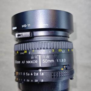 Nikon 50/1.8 AF D 尼康 50mm 50 功能正常 90%-95%new