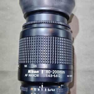 Nikon 80-200 AF D 尼康 功能正常 90%-95%new