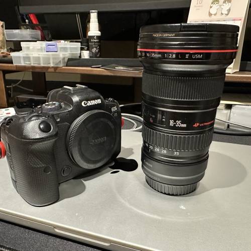 canon r6 and ef 16-35L ii usm 有盒