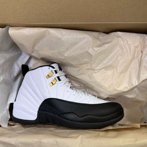 全新 Jordan 12 TAXI US8 黑白色  100%new Nike Air Jordan AJ12