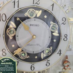 * 幸運 * 日本 * Seiko * 精工 * 公仔 * 音樂 * 報時 鐘 *