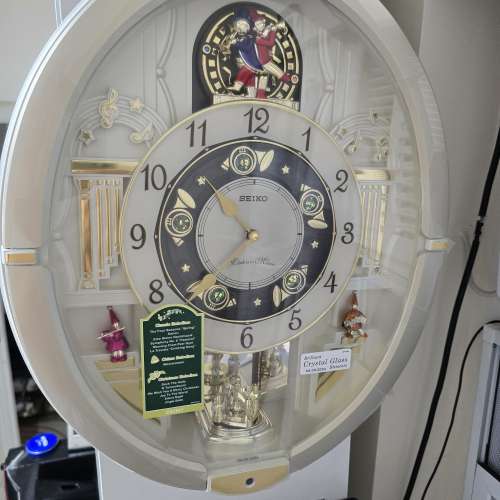 * 幸運 * 日本 * Seiko * 精工 * 公仔 * 音樂 * 報時 鐘 *