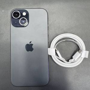 99%New iPhone 15 128GB 黑色 電池100% 有配件 自用首選超值