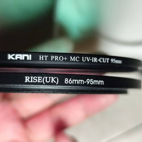 執屋清物 KANI HT PRO+ MC UV-IR-CUT 95mm Filter 濾鏡 + 接環可用於 82mm 鏡頭