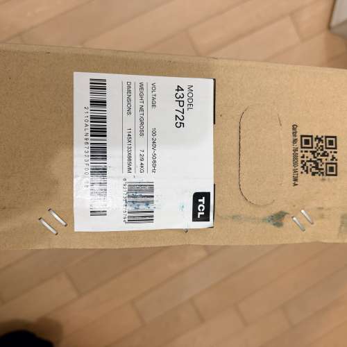 TCL 43 inch 4K UHD TV