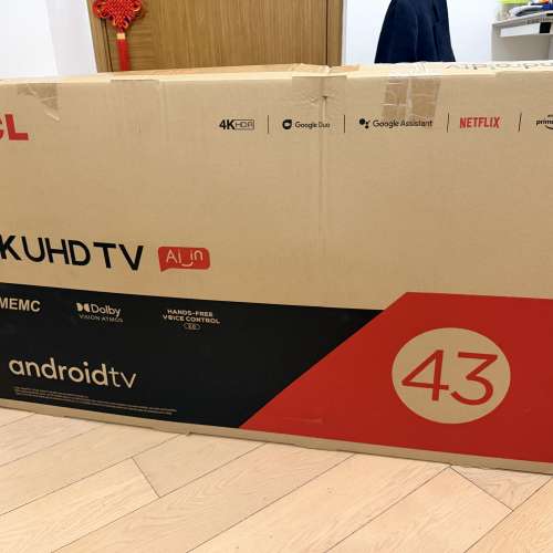 TCL 43 inch 4K UHD TV