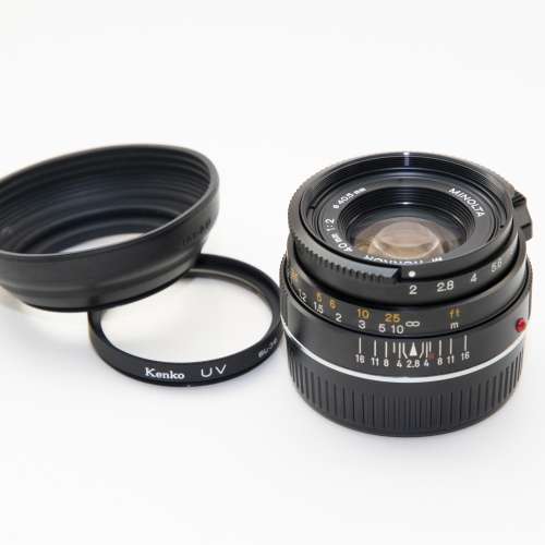 Minolta M-Rokkor 40mm f2.0 (CLE Version)