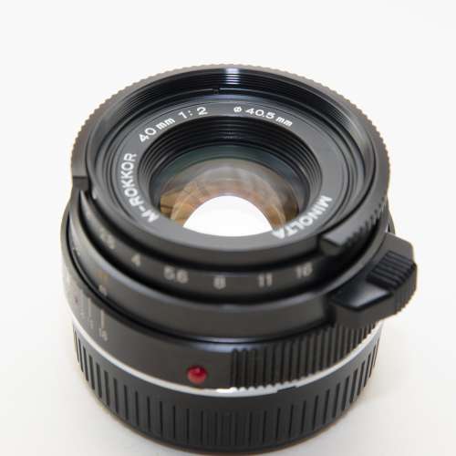 Minolta M-Rokkor 40mm f2.0 (CLE Version)