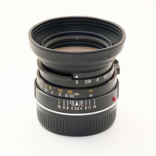 Minolta M-Rokkor 40mm f2.0 (CLE Version)