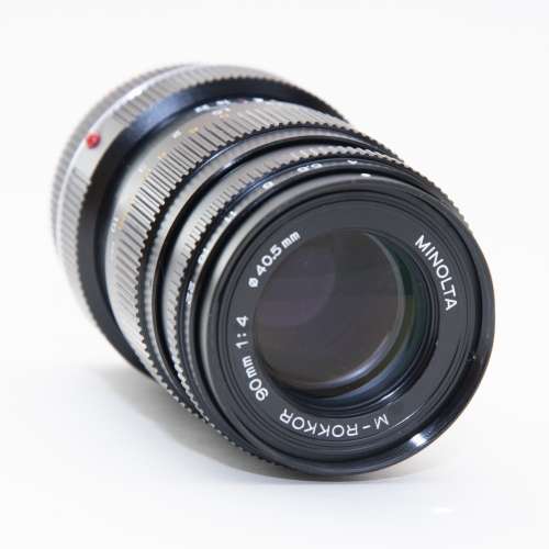 Minolta M-Rokkor 90mm f4.0 (CLE version)