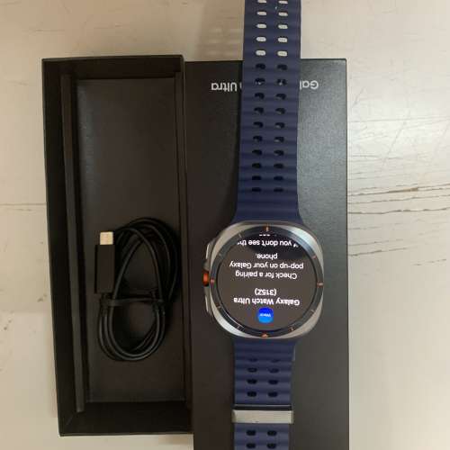 98%New Galaxy Watch Ultra 47mm LTE L705 (2025) Titanium Blue