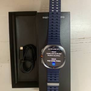 98%New Galaxy Watch Ultra 47mm LTE L705 (2025) Titanium Blue