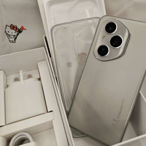 HONOR 400 Pro 雙卡 12GB+512GB 凜月銀 (保養到2026年5月)