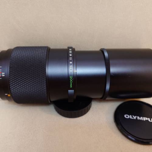 Olympus OM Zuiko 200mm f/4 新淨遠攝鏡頭 有內置遮光罩Hood 200 f4 適合生態攝影 ...
