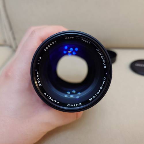 Olympus OM Zuiko 200mm f/4 新淨遠攝鏡頭 有內置遮光罩Hood 200 f4 適合生態攝影 ...