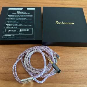 Pentaconn Wistaria 日本製耳機 升級線 pe 4.4 升級線