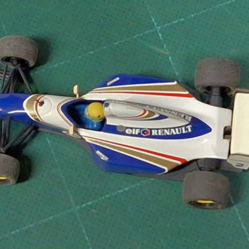 Onyx 生產的 Williams Renault FW16 一級方程式賽車模型。這款特定模型代表了傳奇賽...