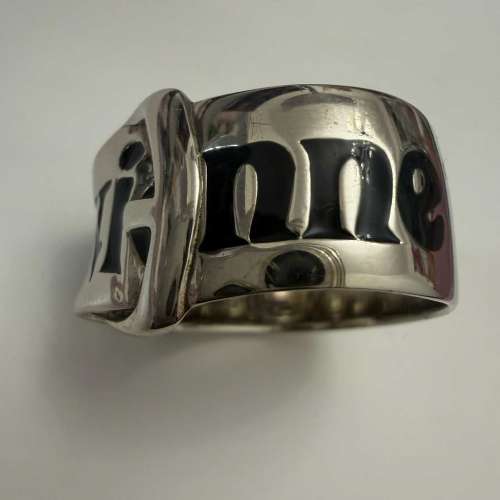Vivienne Westwood Belt Ring 純銀皮帶戒指