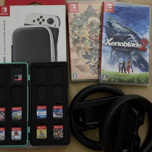 Switch games 瑪利歐 運動 Sports 牧場物語 異度神劍 天穗之咲稻姬 Street Fighter ...