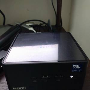 Asus nuc 14 pro Ultra 125H迷你準系統、不跟Ram和ssd,有單有盒有保養